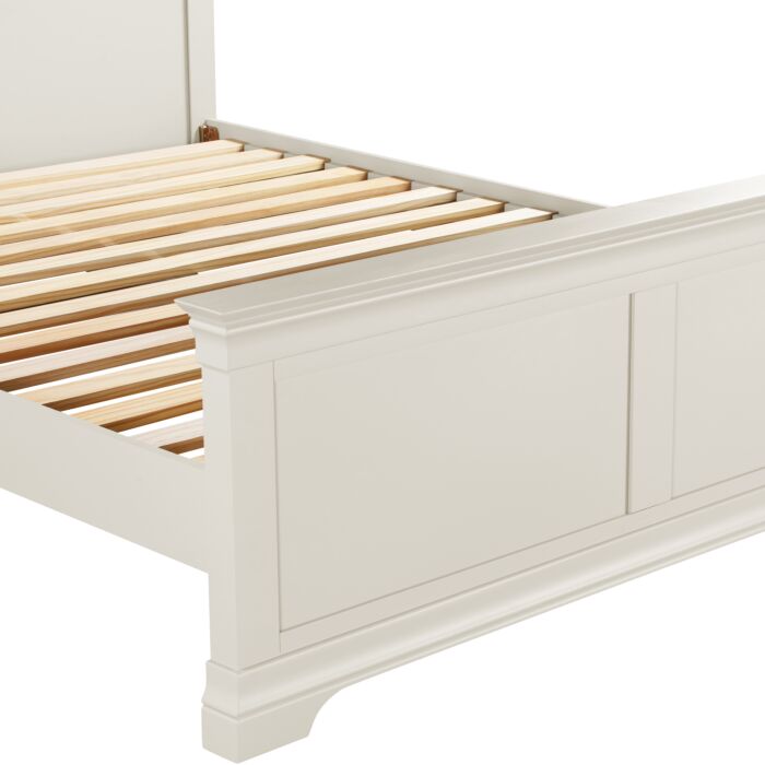 Bordeaux White Bed Frame