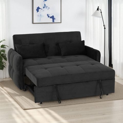 Chelston Black Sofa Bed
